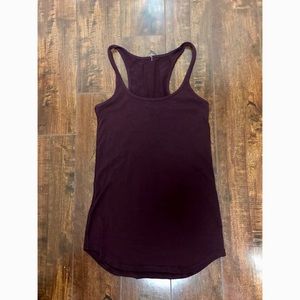 Lululemon size 2 dark berry tank top